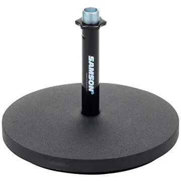 Samson MD5 Desktop Microphone Stand for Clear Audio