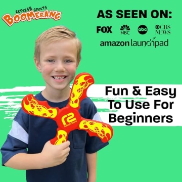 Amazing Boomerang Toy for Kids Perfect for Active Outdoor Fun