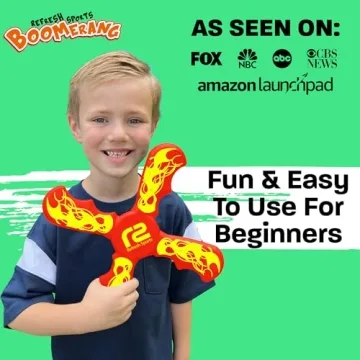 Amazing Boomerang Toy for Kids Perfect for Active Outdoor Fun