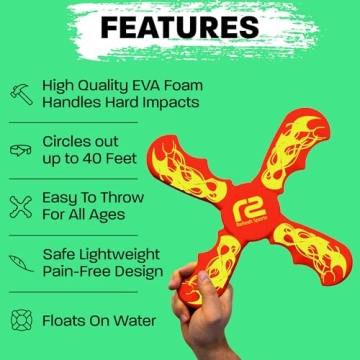 Amazing Boomerang Toy for Kids Perfect for Active Outdoor Fun