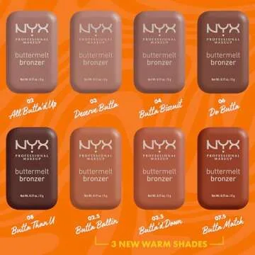 NYX Professional Buttermelt Bronzer - 12HR Sun-Kissed Glow