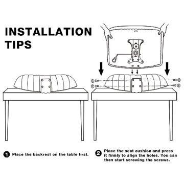 OLIXIS Adjustable Armless Fabric Desk Chair