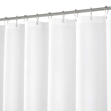 N&Y HOME Extra Long 72x108 Shower Curtain - Hotel Quality, Washable Fabric