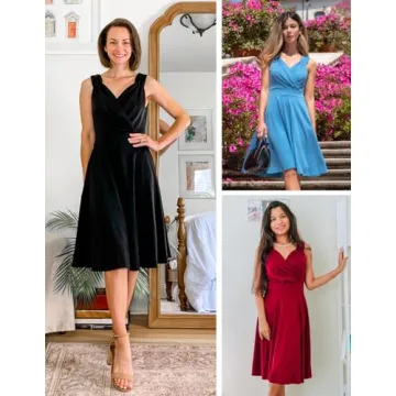 Chic GRACE KARIN Black Cocktail Dress for Women Parties