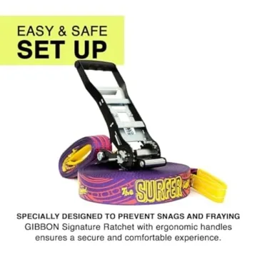 GIBBON SurferLine Slackline Kit for Tricks Waterlining