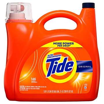 Tide 8317 High Efficiency Laundry Detergent, 170 Fl. Oz. 110 Loads