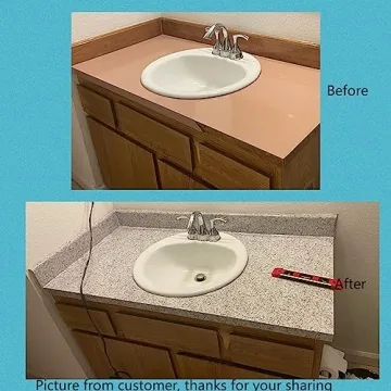 Livelynine Granite Contact Paper for Easy Home Upgrades