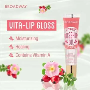 Ruby Kisses Broadway Vita-Lip Gloss - Intense Hydration & Shine