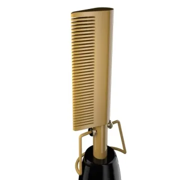 Professional Heat Ceramic Press Comb for Hair
