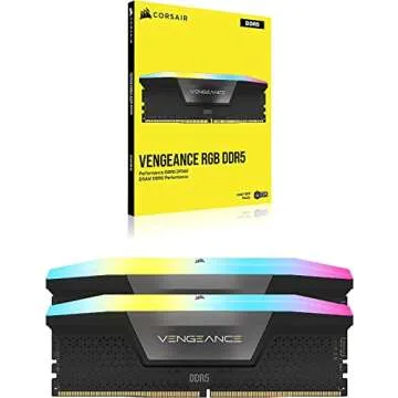 CORSAIR VENGEANCE RGB DDR5 RAM 32GB 5600MHz Performance Upgrade