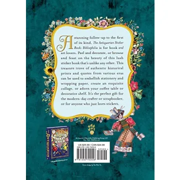 The Antiquarian Sticker Book: Bibliophilia - 1,000+ Stickers