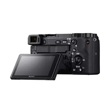 Sony Alpha a6400 Mirrorless Camera: Compact APS-C Interchangeable Lens Digital Camera with Real-Time Eye Auto Focus, 4K Video & Flip Up Touchscreen - E Mount Compatible Cameras - ILCE-6400/B Body