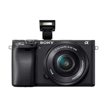 Sony Alpha a6400 Mirrorless Camera: Compact APS-C Interchangeable Lens Digital Camera with Real-Time Eye Auto Focus, 4K Video & Flip Up Touchscreen - E Mount Compatible Cameras - ILCE-6400/B Body