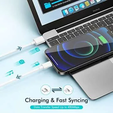 Fast iPhone Charger, Quick 10Foot USBC Wall Charger Phone Charger 2Pack 20W PD USB C Fast Charger Block + 10FT Lightning Fast Charging Cable for iPhone 14/Pro/Pro Max/Plus/13/12/11/XS/XR/X/SE2022/iPad