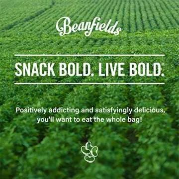 Beanfields Bean Chips, High Protein and Fiber, Gluten Free, Vegan Snack, Nacho, 1.5 Ounce (Pack of 24)