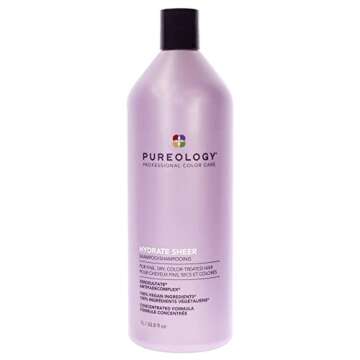 Pureology Hydrate Sheer Shampoo for Fine Color Hair 33.8 oz