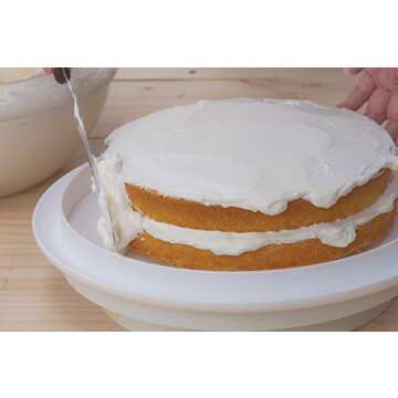 Mrs. Anderson’s Baking Adjustable 2-Wire Layer Cake Cutter and Leveler, Stainless Steel,Silver