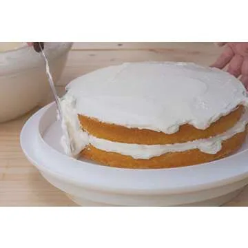 Mrs. Anderson’s Baking Adjustable 2-Wire Layer Cake Cutter and Leveler, Stainless Steel,Silver