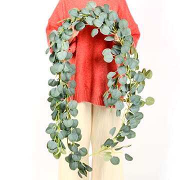 DearHouse Eucalyptus Garland for Wedding and Home Decor