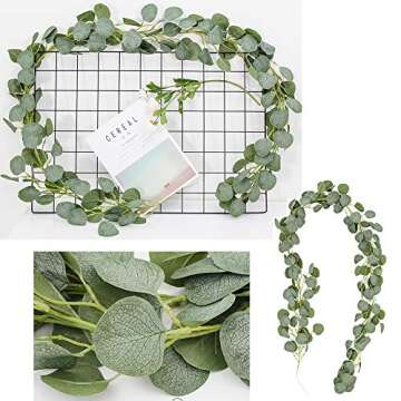 DearHouse Eucalyptus Garland for Wedding and Home Decor