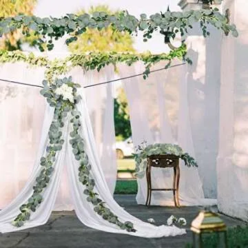 DearHouse Eucalyptus Garland for Wedding and Home Decor