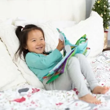 Melissa & Doug Soft Activity Baby Book for Toddlers