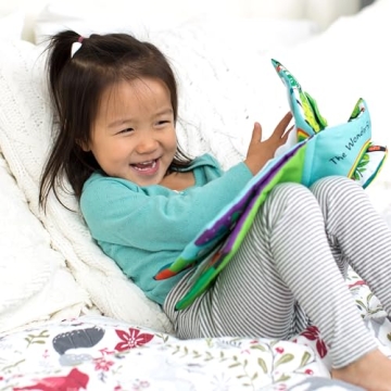 Melissa & Doug Soft Activity Baby Book for Toddlers