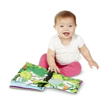 Melissa & Doug Soft Activity Baby Book for Toddlers