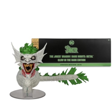Glow in the Dark Joker Dragon Vehicle for DC Collectors