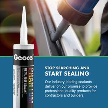 Geocel 24200 Roof Coating & Sealant, Clear