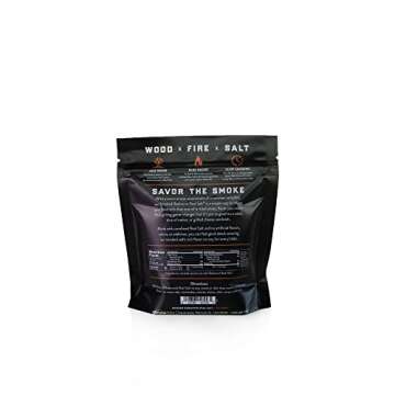 REDMOND Real Salt Hickory Smoked Salt, 14 oz pouch