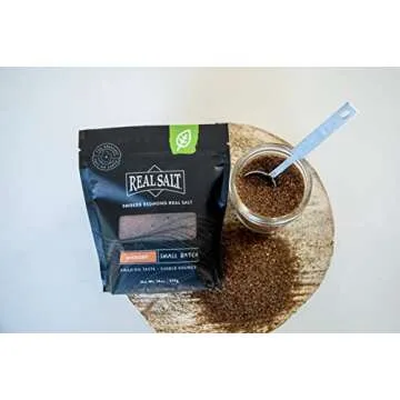 REDMOND Real Salt Hickory Smoked Salt, 14 oz pouch