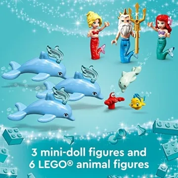 LEGO Disney Princess Ariel Underwater Palace Building Toy
