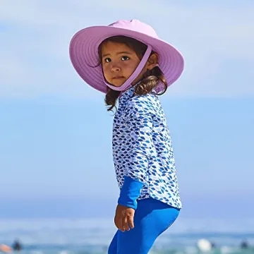 Coolibar Baby Splashy Bucket Hat for Ultimate Sun Protection