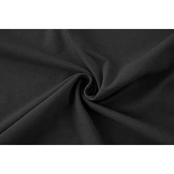 Workout Yoga Tops for Women Cotton Ladies Athletic Clothing Cute Activewear Gym Tennis Shirts Short Sleeve Summer Sexy Crop Tops for Women (Black,Small)