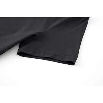 Workout Yoga Tops for Women Cotton Ladies Athletic Clothing Cute Activewear Gym Tennis Shirts Short Sleeve Summer Sexy Crop Tops for Women (Black,Small)