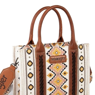Stylish Wrangler Purse Boho Aztec Tote for Women