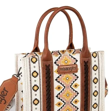 Stylish Wrangler Purse Boho Aztec Tote for Women