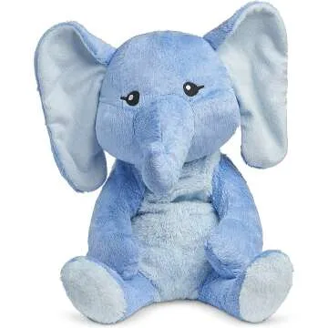 Hugimals Weighted Stuffed Animal for Stress Relief - Emory The Elephant