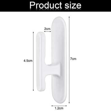 8 Pieces Blind Cord Twister Safety Blind Cord Hooks Adhesive Blind Cord Holder Window Blinds String ...