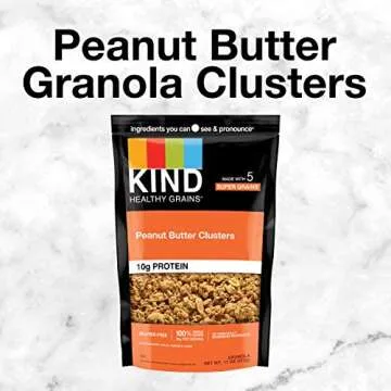 KIND Peanut Butter Granola Clusters - Nutritious & Delicious