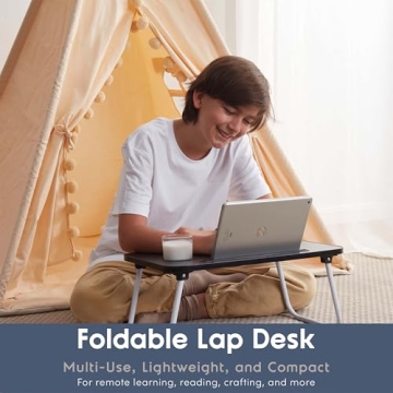 Nestl Lap Desk - Foldable Laptop Stand for Bed and Couch