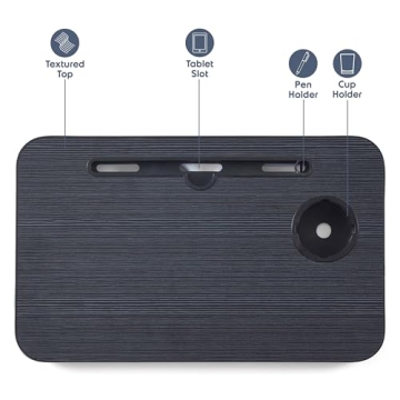 Nestl Lap Desk - Foldable Laptop Stand for Bed and Couch