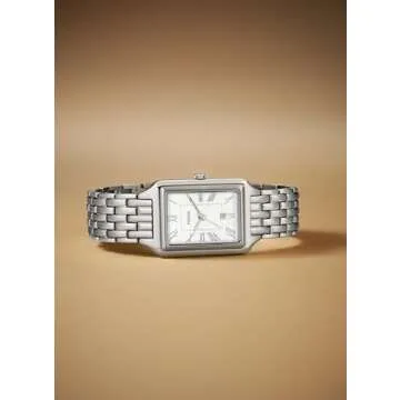 Fossil Women's Raquel Quartz Stainless Steel Three-Hand Watch, Color: Silver (Model: ES5221)
