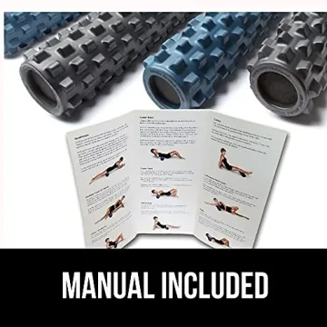 RumbleRoller - Extra Firm Foam Roller for Muscle Recovery