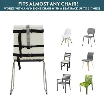 Vevoza Portable High Chair for Family Travel and Dining