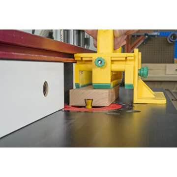 MICROJIG Matchfit MB-050-0514 Dovetail Router Bit for Dovetail Clamps, 14", Dovetail Profile, Yellow