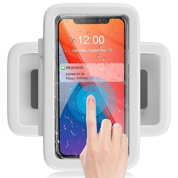 Ultimate Waterproof Shower Phone Holder for All Smartphones