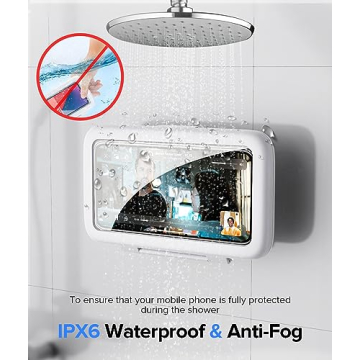 Waterproof Shower Phone Holder for Universal Smartphones