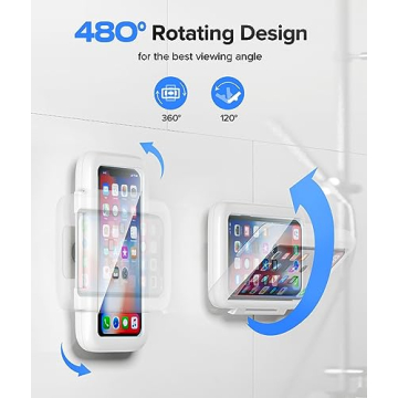 Waterproof Shower Phone Holder for Universal Smartphones